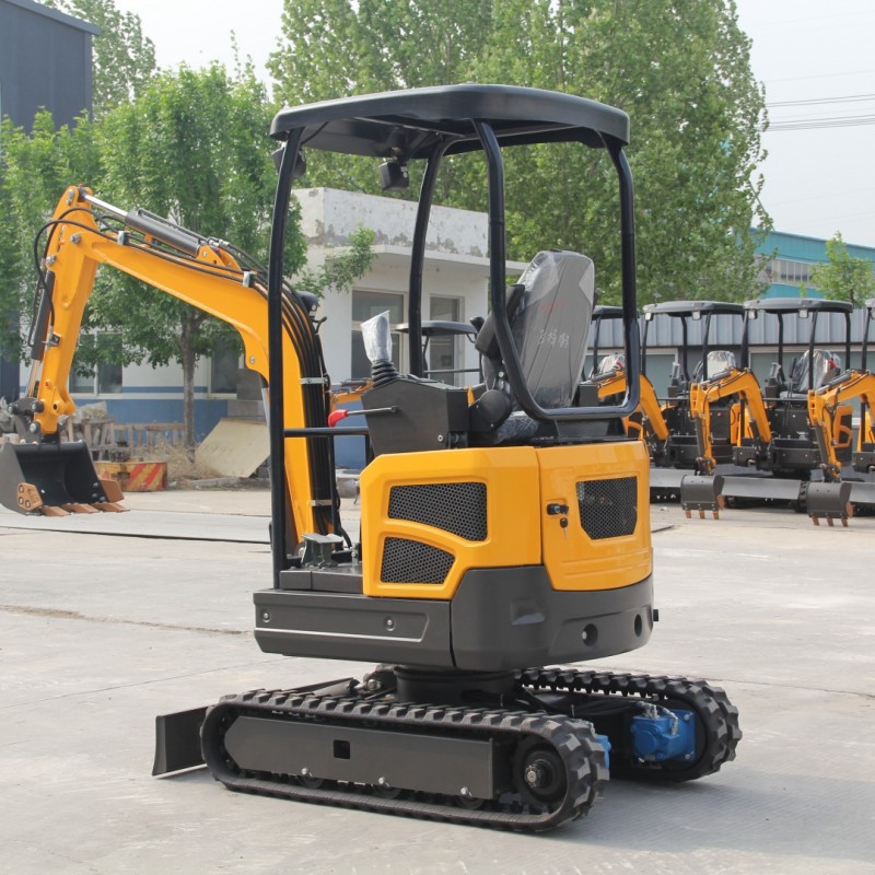 Mini Excavator Factory - CE Certified Diesel Engine Small Digger Crawler