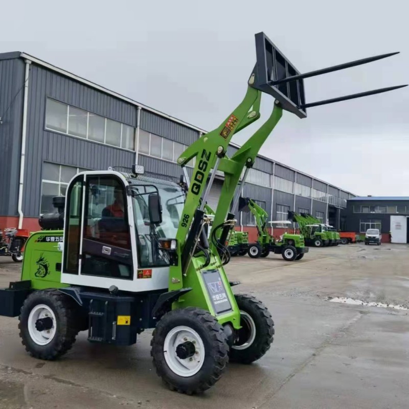 Engineering Loader Factory - Small Turning Radius Enclosed Cab Multifunctional