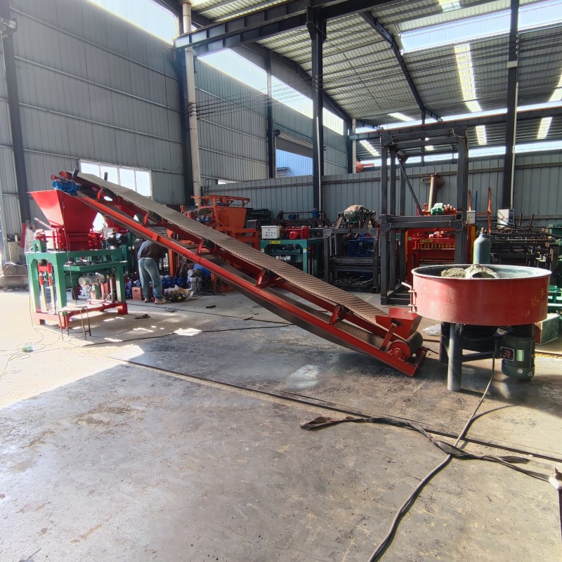 Cement Block Production Line Manufacturer - 4-35B Semi Automatic Ivory Coast