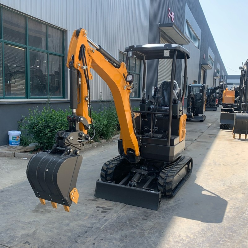 Mini Excavator Supplier - Crawler Track Pneumatic Tire CE Certified Engine
