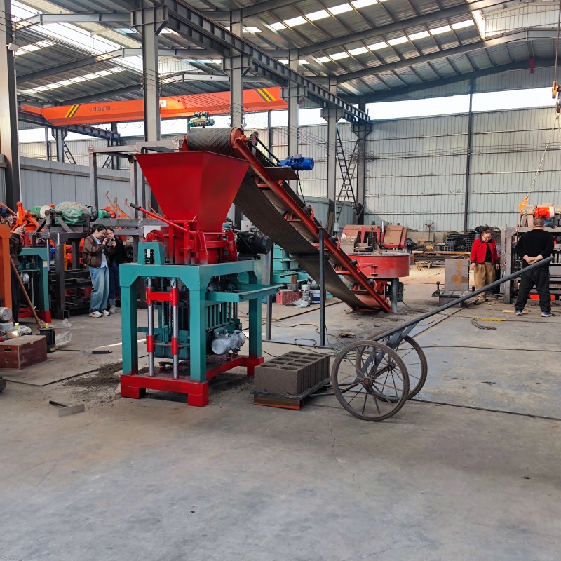 Eco Block Making Machine Supplier - Burn-free Production Line Civil Works Mexico