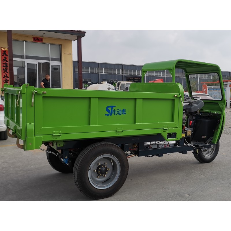 Electrical Cargo Tricycle Factory - 2-3 Ton Loading Capacity Battery Power Customizable