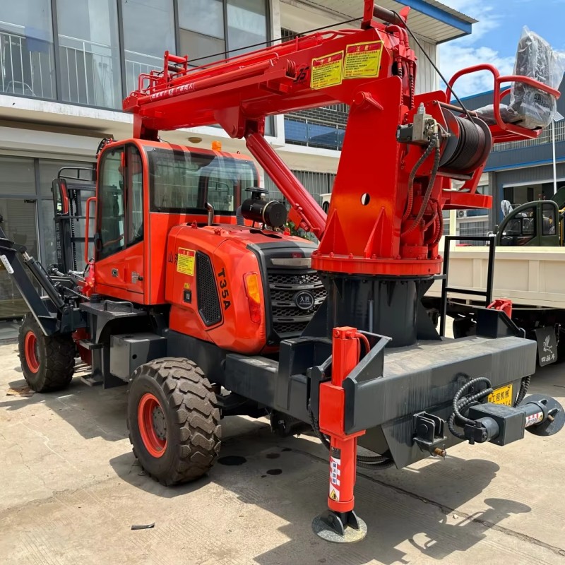 Forklift Crane Manufacturer - Brand New Diesel Heavy Duty CE EPA Approved