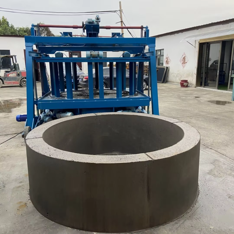 Cement Pipe Machine Supplier - High Efficient Drainage System Construction Project