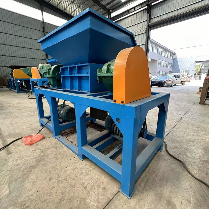 Shredding Machine Supplier - Model 800 Enhanced Performance Double Shaft