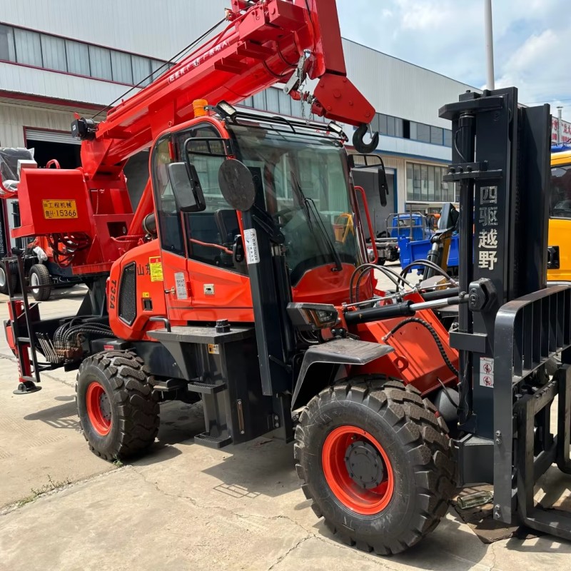 Forklift Crane Manufacturer - Brand New Diesel Heavy Duty CE EPA Approved