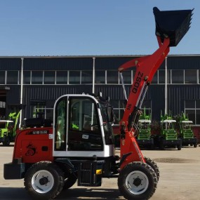 4WD Loader Factory - Four Wheel Drive Diesel Mini Loader Fork Attachments