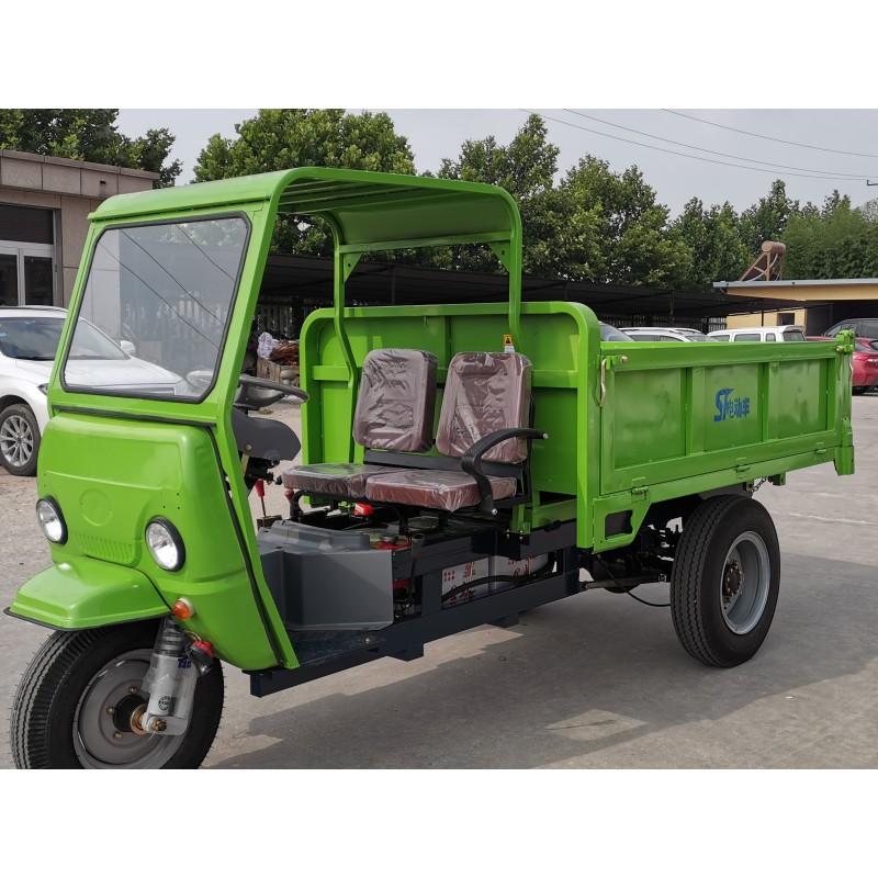 Electrical Cargo Tricycle Factory - 2-3 Ton Loading Capacity Battery Power Customizable