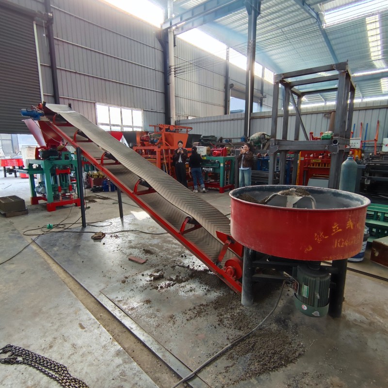 Cement Block Production Line Manufacturer - 4-35B Semi Automatic Ivory Coast