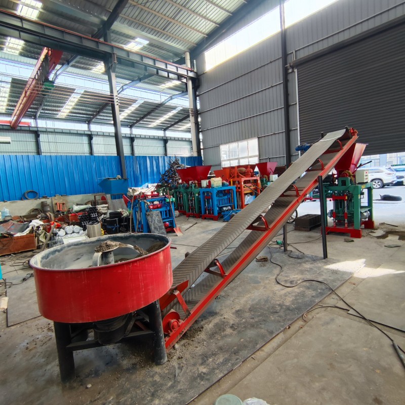 Cement Block Production Line Manufacturer - 4-35B Semi Automatic Ivory Coast