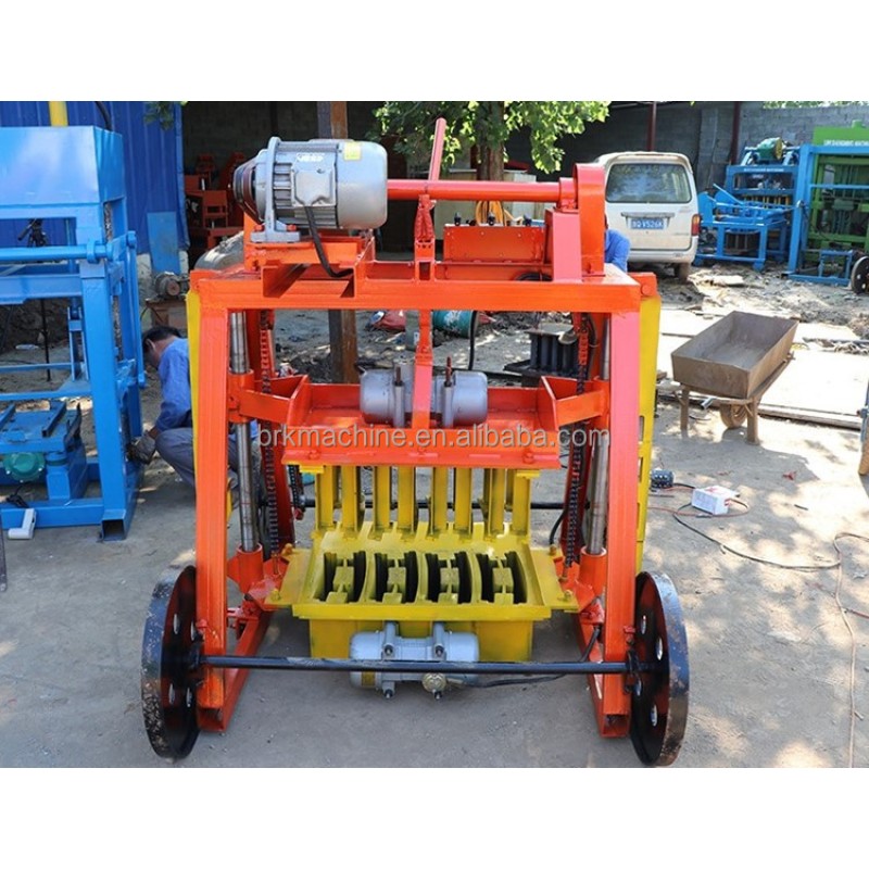 Block Molding Machine Manufacturer - QMY4-45 Mobile Cement