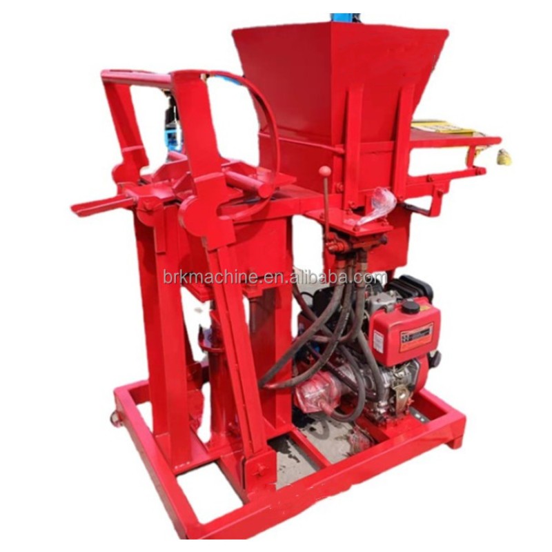 Brick Making Machine Manufacturer - QT2-25 Manual Small