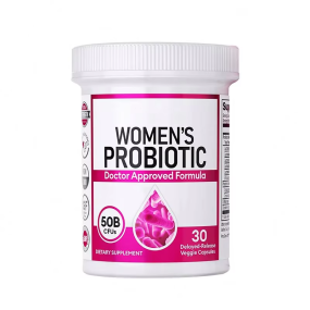 OEM Female Urinary Tract Health Supplements Womens Probiotic 60 Billion CFU Vegan Capsules for Vaginal