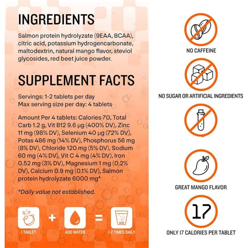 OEM ODM Wholesale Workout Recovery Hydration Packets Bulk Energy Drink Mix Electrolytes Tablets Collagen Supplement for Adults