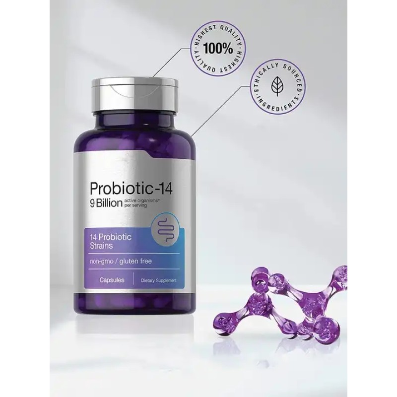 OEM Manufacturer's New Probiotic Capsules with Prebiotic Softgel and Hard Non-GMO Support Private Label Beauty Products
