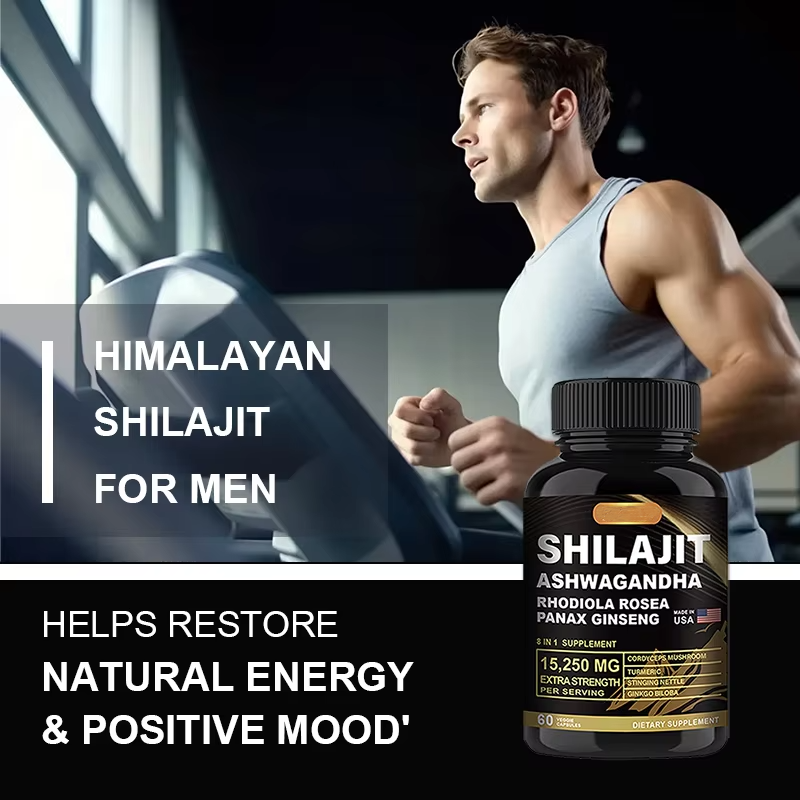 OEM Custom Shilajit Capsule Service Himalayan Extract Capsules Supplement Shilajit Capsules