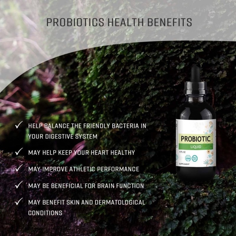 Hot Selling 4oz Acidophilus Probiotic Drops Vitamins to Boost Immune Function and Digestion for Adults Oral Liquid Dosage