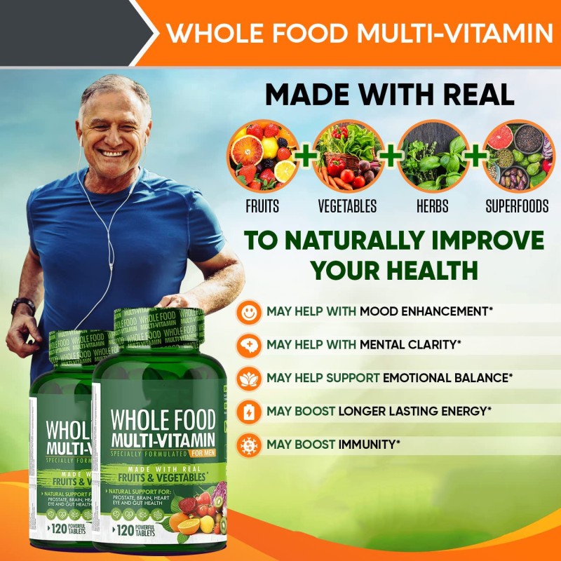 OEM Factory Health Care Private Label Vegan Vegetarian Whole Food Organic Extracts Multivitamin Multiminerals Capsules Adults