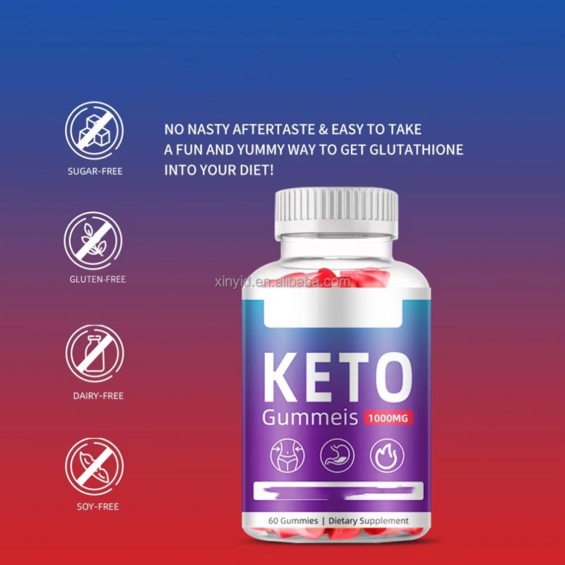 Organic 60pcs Healthy Keto Gummy Candy Cider Vinegar Gummies for Adults Healthcare Supplement