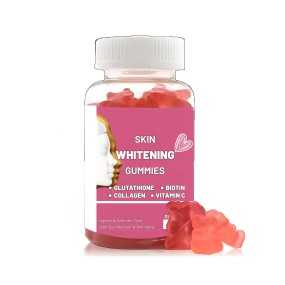 Adult Skin Whitening Marine Collagen Gummies Vitamins C E D&B12 Beauty Supplements in Gummy Candy Dosage Form Not for Newborns