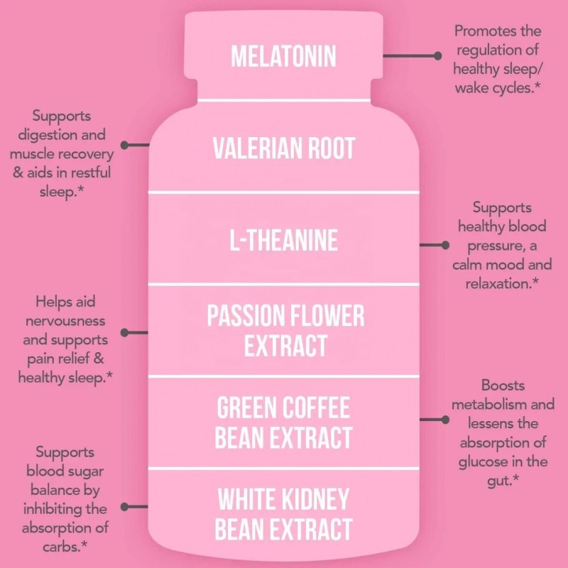 Factory Weight Loss Diet Pills Metabolism Booster Detox Cleanse Tablets Night Time Fat burner Capsules