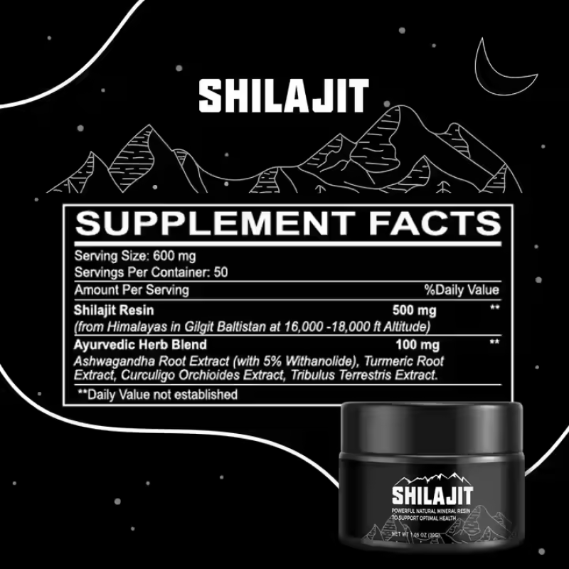 OEM Wholesale Bulk 100% Pure Natural Shilajit Extract Liquid Himalayan Adult Oral Resin