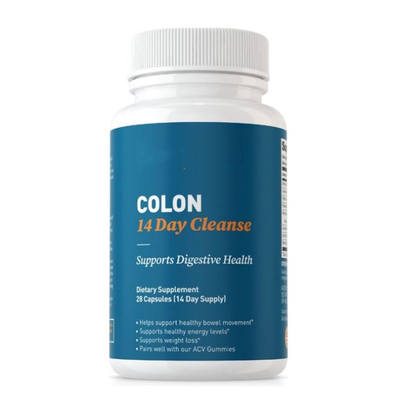 OEM Private Label Colon Cleanser Capsules Adult Detox Cleanse for Men and Women