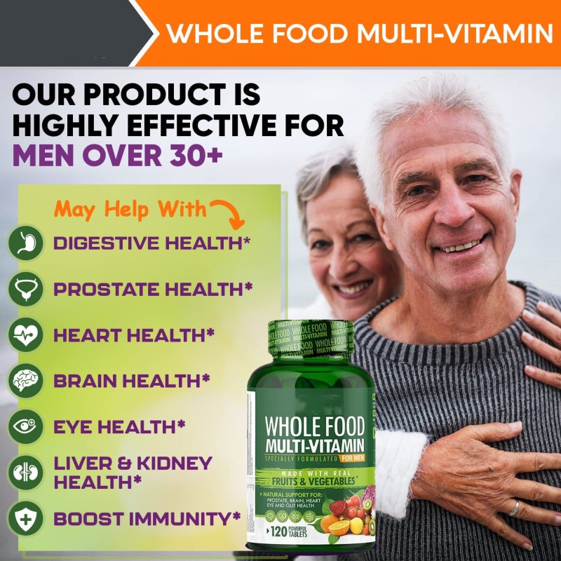 OEM Factory Health Care Private Label Vegan Vegetarian Whole Food Organic Extracts Multivitamin Multiminerals Capsules Adults