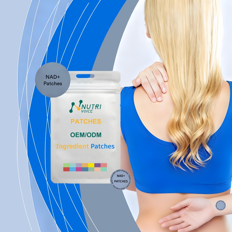 Nad+ Active Vitamin Plant Extract Body Patches with Gentle Soothing Effect Wild Cultivation Method Mouth Nasal Care Product