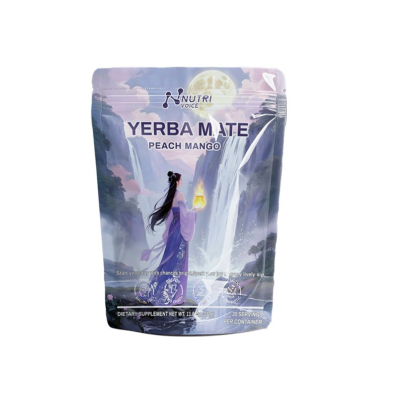 OEM Yerba Mate Powder Hot Sale for  Tea with Probiotics Gut Health Nootropics Drinks Supplements for Adults