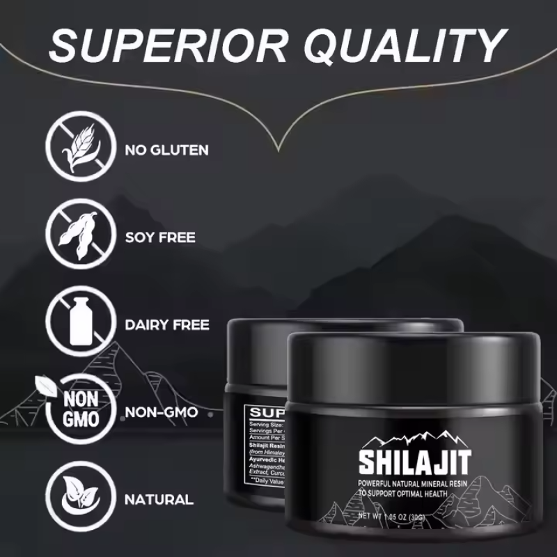 OEM Wholesale Bulk 100% Pure Natural Shilajit Extract Liquid Himalayan Adult Oral Resin
