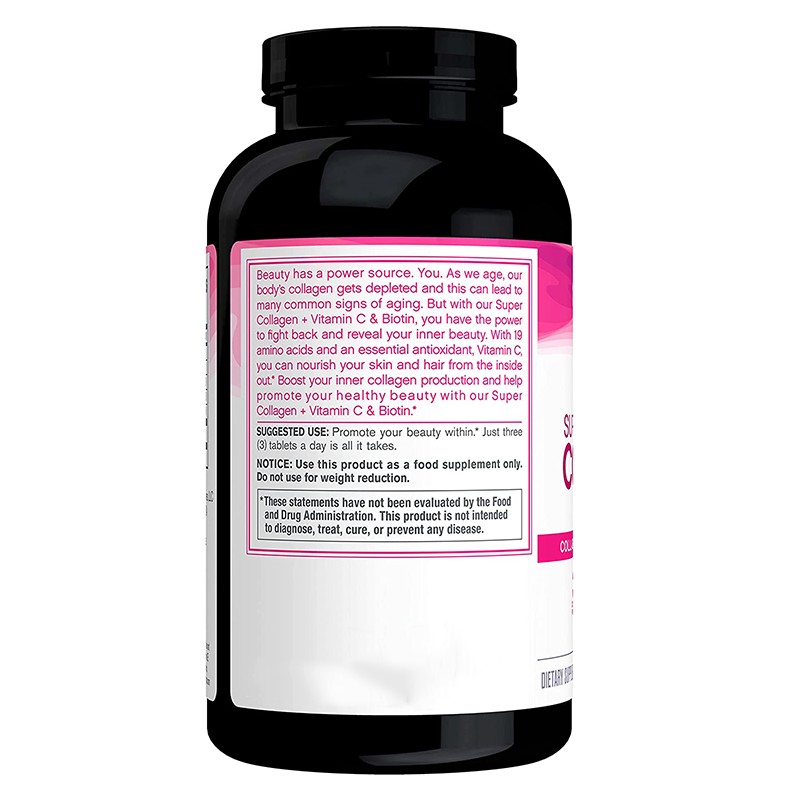 Multi-Collagen Peptides Capsules (Types I II III V X) Anti-Aging & Beauty Softgels for Adults Not for Children