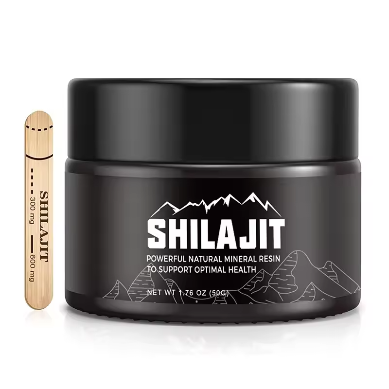 OEM Private Label 100% Natural Himalayan Shilajit Resin Ointment Jam Health Supplement Adults Improve Energy Heart Blood Health