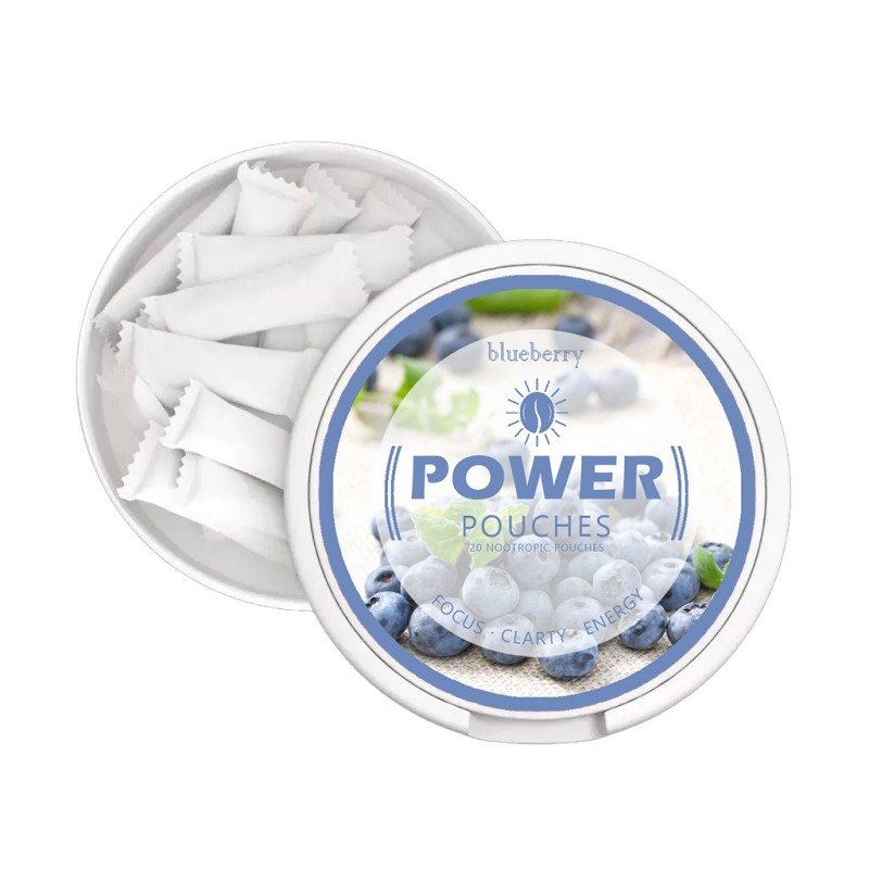 OEM Nootropic Pouches New Healthcare Supplement for Boosting Energy and Focus Containing Caffeine and L-Theanine