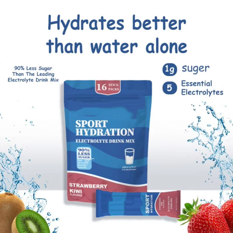 Private Label KETO Potassium Electrolytes Powder Hang Relief Sport Supplements Provides Energy Aids Avoiding Minerals