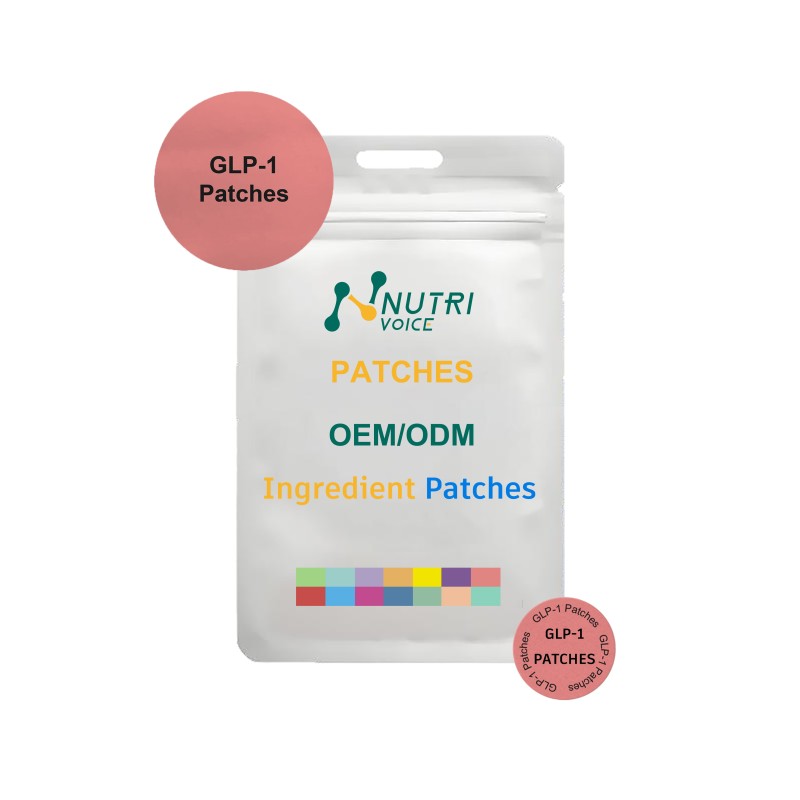 GLP-1 Topical Supplement Patches Waterproof Body and Mouth Nasal Patches for Hunger and Metabolic Support