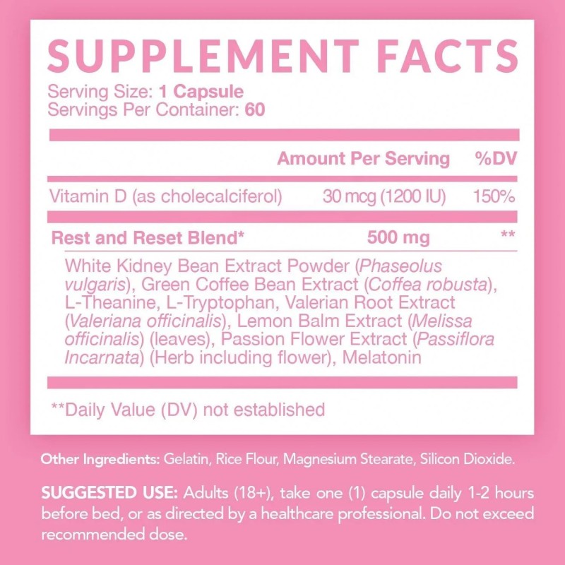 Factory Weight Loss Diet Pills Metabolism Booster Detox Cleanse Tablets Night Time Fat burner Capsules