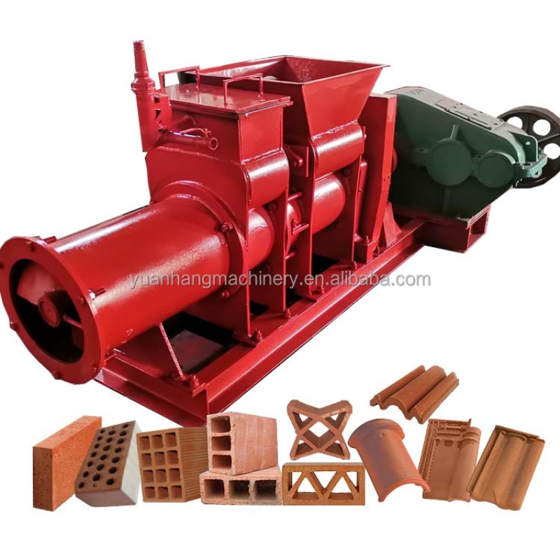 Brick Extruder Manufacturer - Clay Material Brick Making Vacuum Ecological
