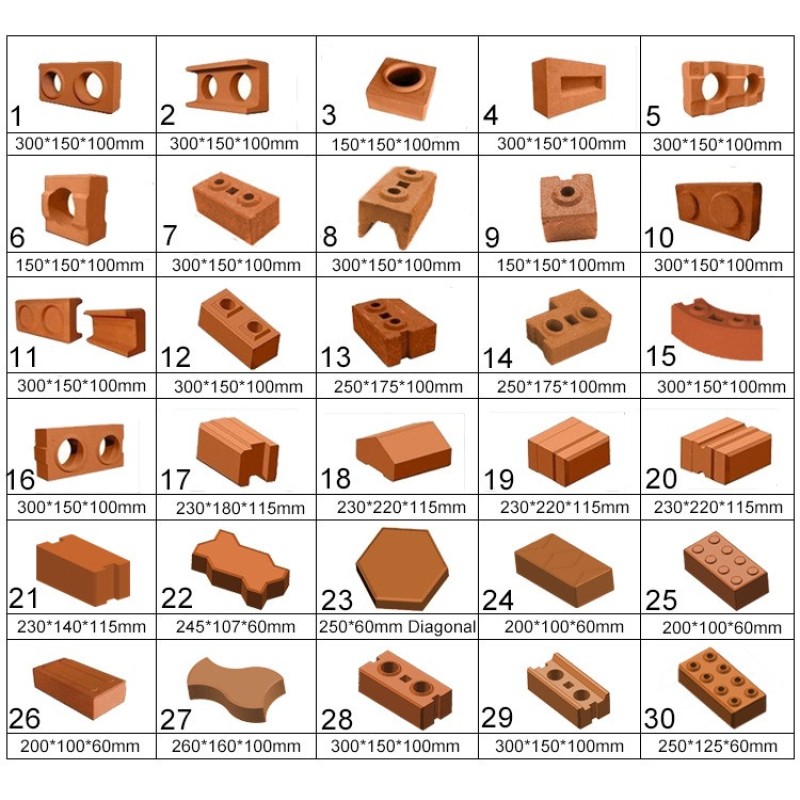 Interlocking Brick Manufacturer - Best Price Manual Logo Outdoor Wall Hydraulic