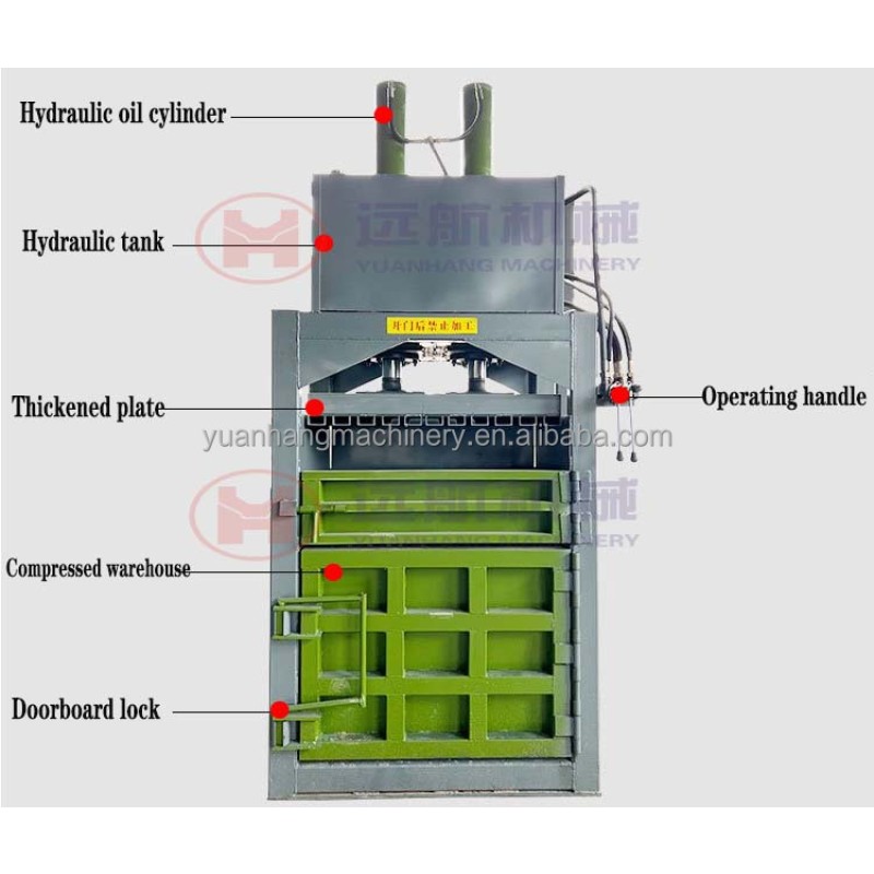 Horizontal Baler Factory - Price Lowest Horizontal Baler Waste Paper Baling
