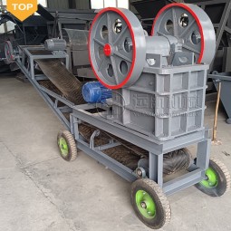 Jaw Crusher Supplier - Portable Mobile Jaw Crusher Line Concrete Stone