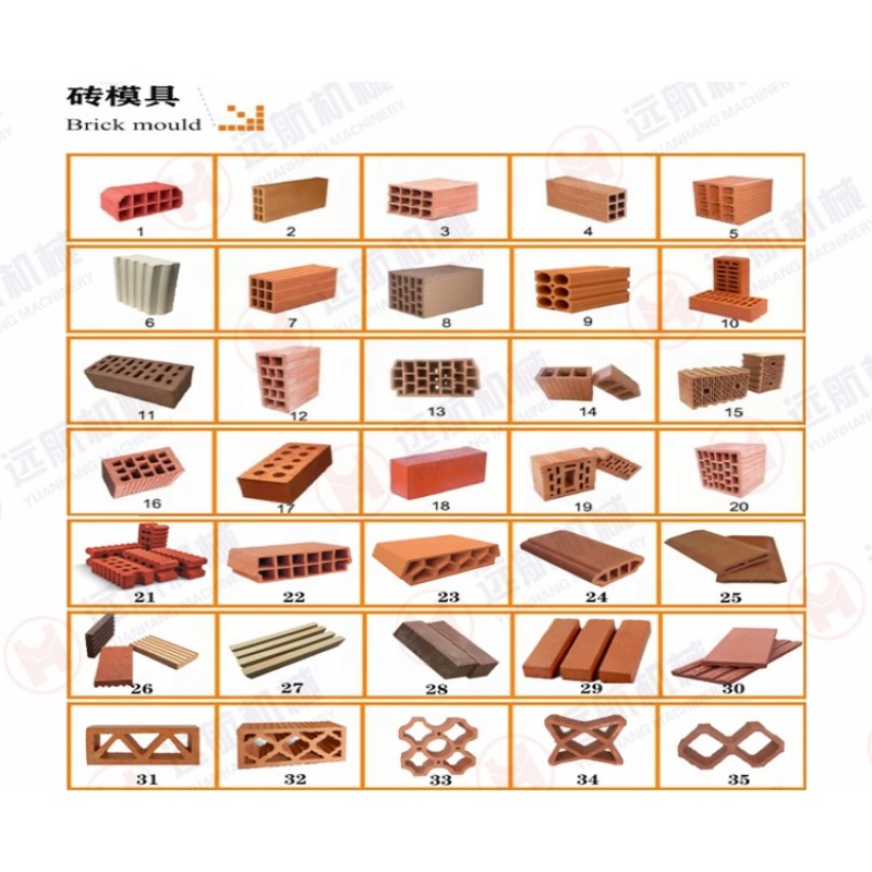 Brick Production Line Manufacturer - Hollow Solid Extruder Mud Soil Red Brick