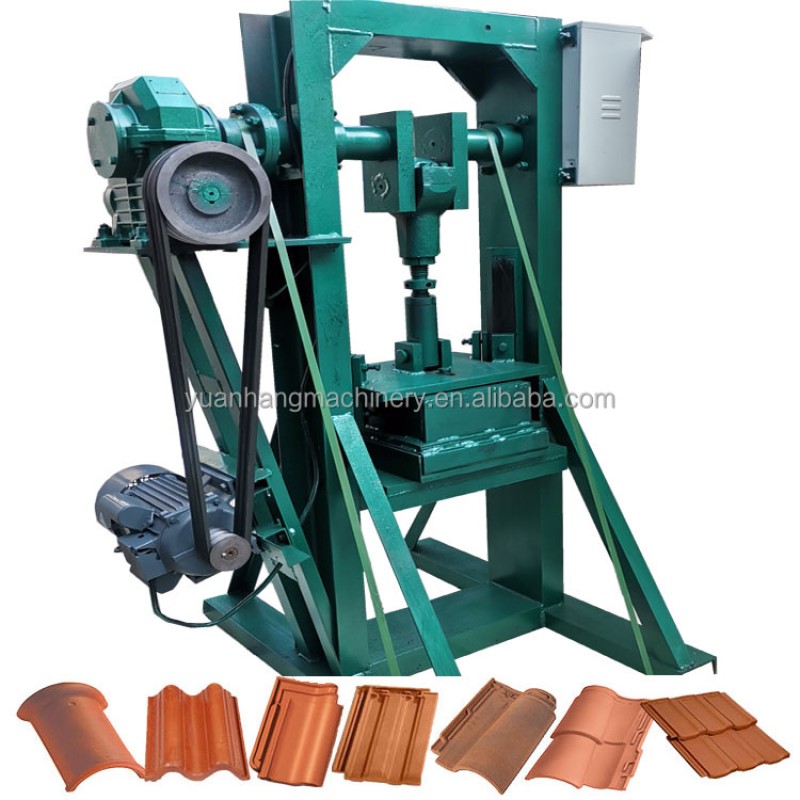 Clay Tile Press Factory - Easy Operate Quality Clay Tile Pressing Manual Red