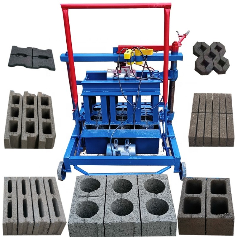 Hollow Brick Machine Manufacturer - 2-45 Small Move Hollow Solid Concrete