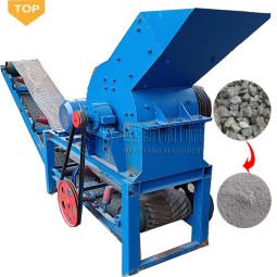 Portable Crusher Factory - Portable Soil Hammer Crusher Mill Concrete Stone