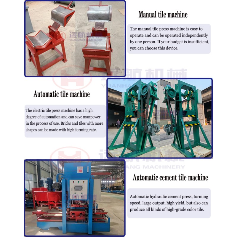 Manual Tile Machine Factory - Wide Variety Easy Operate Manual Tile Making