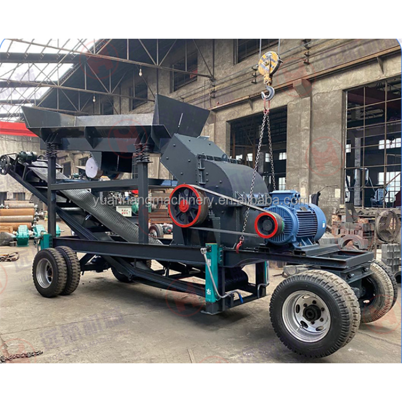 Portable Crusher Factory - Portable Diesel Soil Hammer Crusher Mini Rock