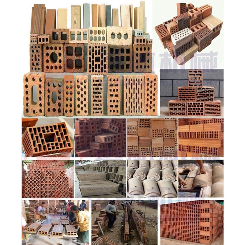 Brick Production Line Manufacturer - Hollow Solid Extruder Mud Soil Red Brick
