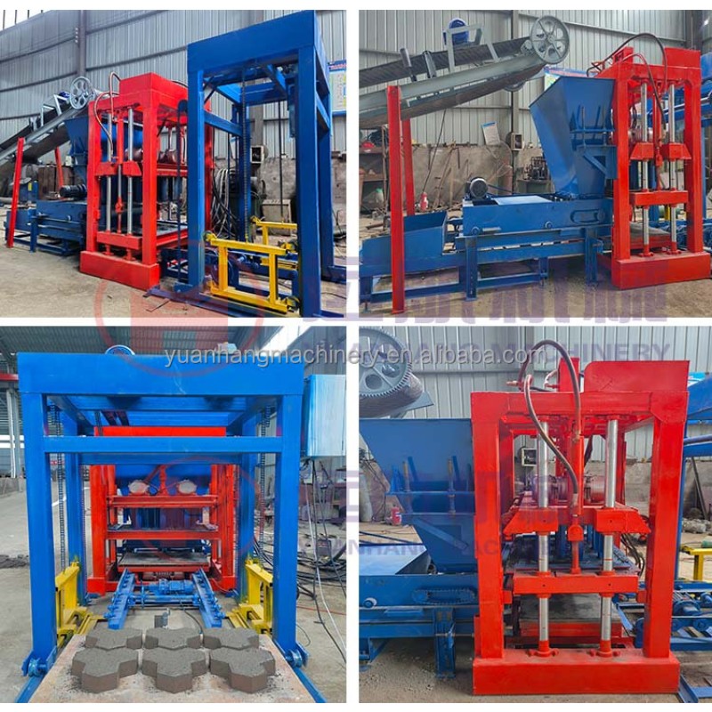 Concrete Block Machine Factory - Fully Automatic Cement Paver Sand Hollow