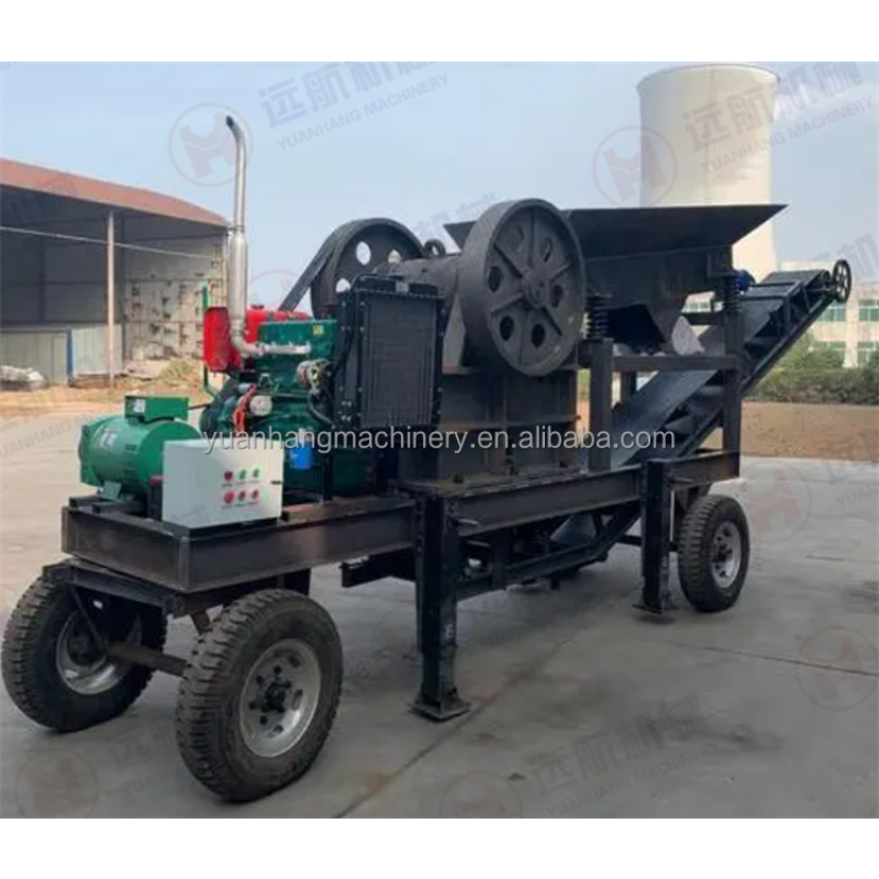 Mobile Jaw Crusher Supplier - Mobile Stone Crusher Line Stone Crushing Sand